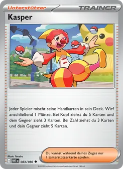 Kasper, Karte 083 aus Weiße Flammen