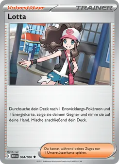 Lotta, Karte 084 aus Weiße Flammen