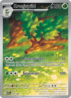 Kronjuwild, Karte 092 aus Weiße Flammen