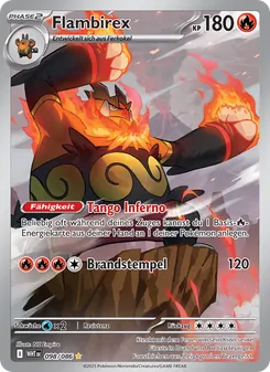 Flambirex, Karte 098 aus Weiße Flammen