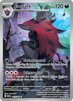 Zoroark, Karte 143 aus Weiße Flammen