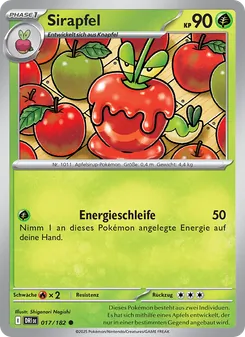 Sirapfel, Karte 017 aus Ewige Rivalen