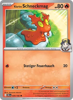 Klarins Schneckmag, Karte 035 aus Ewige Rivalen