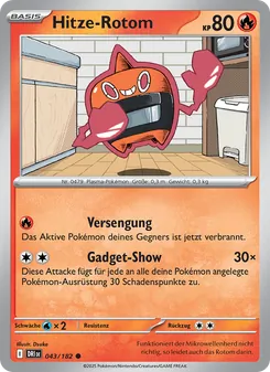 Hitze-Rotom, Karte 043 aus Ewige Rivalen