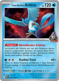Team Rockets Arktos, Karte 051 aus Ewige Rivalen