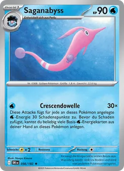 Saganabyss, Karte 056 aus Ewige Rivalen