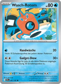 Wasch-Rotom, Karte 061 aus Ewige Rivalen