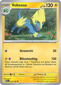 Voltenso, Karte 076 aus Ewige Rivalen