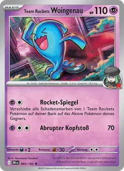 Team Rockets Woingenau, Karte 082 aus Ewige Rivalen