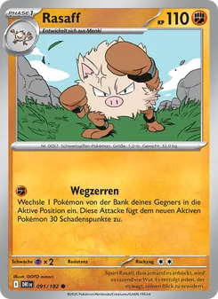 Rasaff, Karte 091 aus Ewige Rivalen