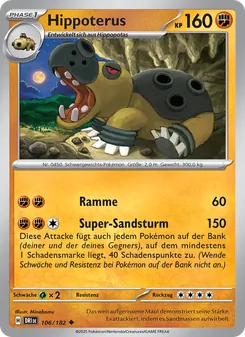 Hippoterus, Karte 106 aus Ewige Rivalen
