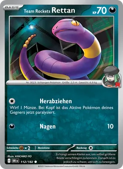 Team Rockets Rettan, Karte 112 aus Ewige Rivalen