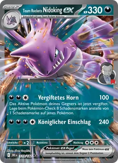 Team Rockets Nidoking-ex, Karte 119 aus Ewige Rivalen