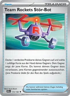 Team Rockets Stör-Bot, Karte 172 aus Ewige Rivalen