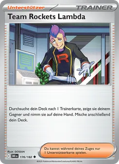Team Rockets Lambda, Karte 176 aus Ewige Rivalen