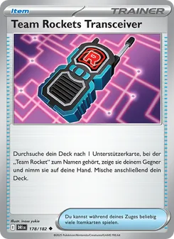 Team Rockets Transceiver, Karte 178 aus Ewige Rivalen