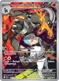 Team Rockets Hundemon, Karte 191 aus Ewige Rivalen