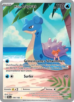 Mistys Lapras, Karte 194 aus Ewige Rivalen