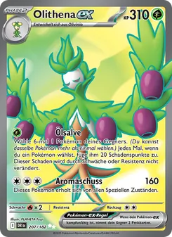 Olithena-ex, Karte 207 aus Ewige Rivalen