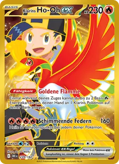 Klarins Ho-Oh-ex, Karte 239 aus Ewige Rivalen
