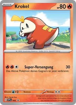 Krokel, Karte 002 aus SVP Black Star Promos