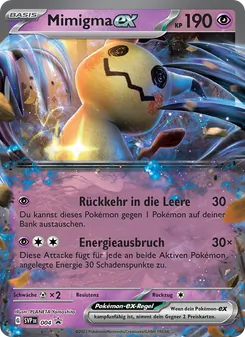 Mimigma-ex, Karte 004 aus SVP Black Star Promos