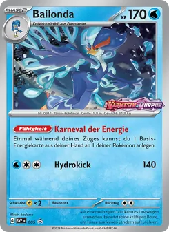 Bailonda, Karte 005 aus SVP Black Star Promos