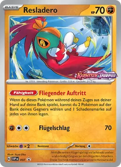 Resladero, Karte 007 aus SVP Black Star Promos
