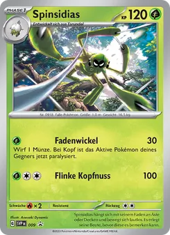 Spinsidias, Karte 009 aus SVP Black Star Promos