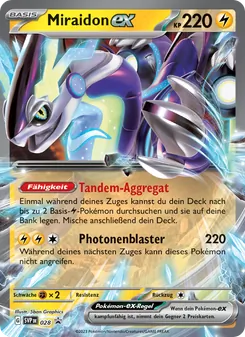 Miraidon-ex, Karte 028 aus SVP Black Star Promos