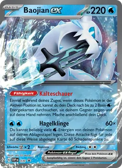 Baojian-ex, Karte 030 aus SVP Black Star Promos
