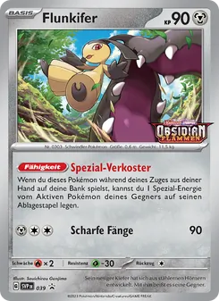 Flunkifer, Karte 039 aus SVP Black Star Promos