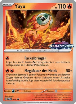 Yuyu, Karte 057 aus SVP Black Star Promos
