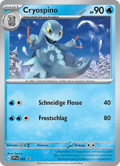 Cryospino, Karte 064 aus SVP Black Star Promos