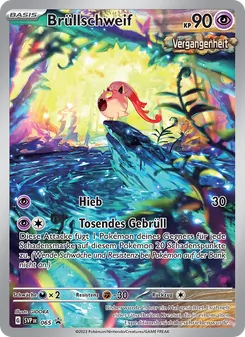 Brüllschweif, Karte 065 aus SVP Black Star Promos