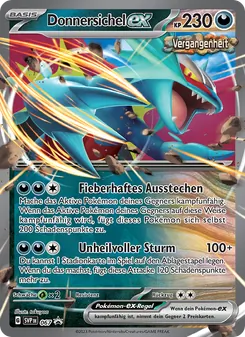 Donnersichel-ex, Karte 067 aus SVP Black Star Promos