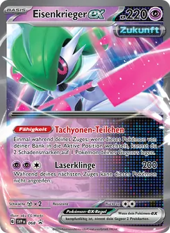 Eisenkrieger-ex, Karte 068 aus SVP Black Star Promos