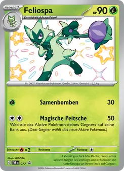 Feliospa, Karte 077 aus SVP Black Star Promos
