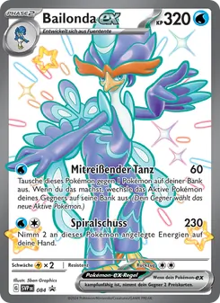 Bailonda-ex, Karte 084 aus SVP Black Star Promos