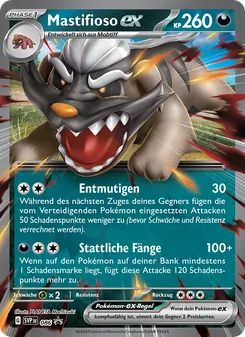 Mastifioso-ex, Karte 086 aus SVP Black Star Promos