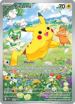 Pikachu, Karte 088 aus SVP Black Star Promos
