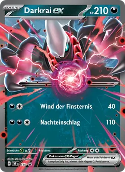 Darkrai-ex, Karte 110 aus SVP Black Star Promos