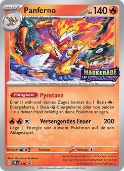 Panferno, Karte 116 aus SVP Black Star Promos