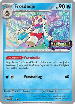 Frosdedje, Karte 117 aus SVP Black Star Promos
