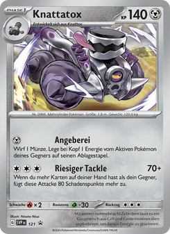 Knattatox, Karte 121 aus SVP Black Star Promos