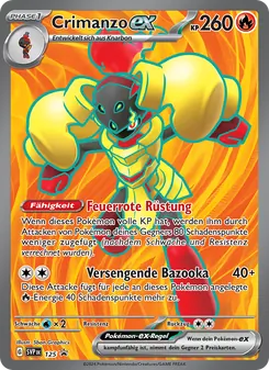 Crimanzo-ex, Karte 125 aus SVP Black Star Promos
