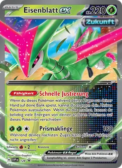 Eisenblatt-ex, Karte 128 aus SVP Black Star Promos