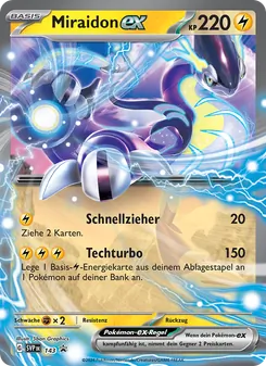 Miraidon-ex, Karte 143 aus SVP Black Star Promos
