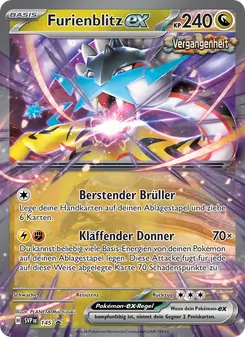 Furienblitz-ex, Karte 145 aus SVP Black Star Promos