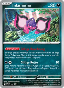 Infamomo, Karte 149 aus SVP Black Star Promos